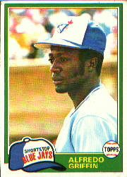 1981 Topps Baseball Cards      277     Alfredo Griffin